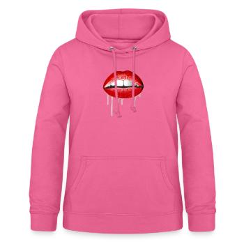 mouth - Women's Hoodie - pink - Front - AI Model Female 172 light (172cm)