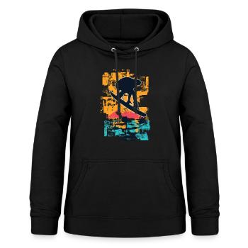 Wakeboard wakeboarding wakeboarder wakeboarder wake board - Frauen Hoodie - Schwarz - Vorne - AI Model Female 172 light (172cm)