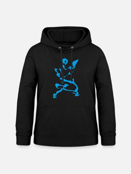 Taichi - Frauen Hoodie - Schwarz