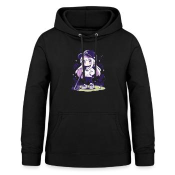 Golf Mädchen Sportliches Golf für Golfliebhaber - Frauen Hoodie - Schwarz - Vorne - AI Model Female 172 light (172cm)