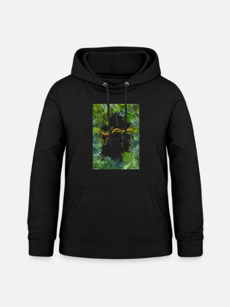 nature. - Frauen Hoodie - Schwarz
