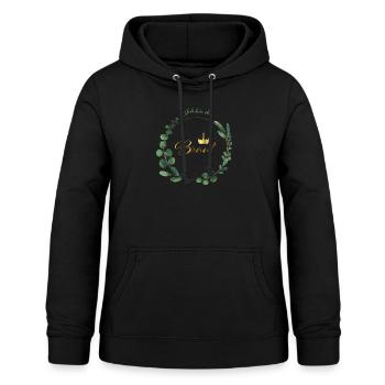 Ich bin die Braut - Frauen Hoodie - Schwarz - Vorne - AI Model Female 172 light (172cm)