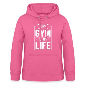 Bodybuilder Body Building Krafttraining Geschenk - Frauen Hoodie - Pink - Vorne - AI Model Female 172 light (172cm)