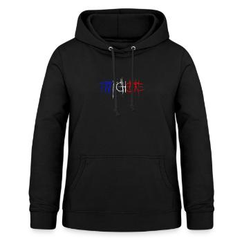 Frenchcore - Frauen Hoodie - Schwarz - Vorne - AI Model Female 172 light (172cm)