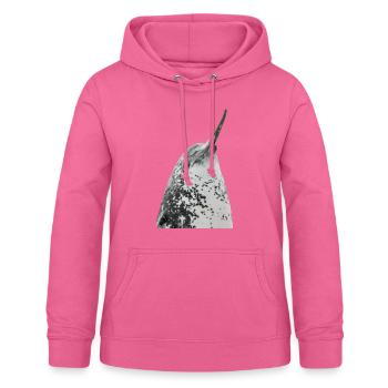 Narval - Sweat à capuche Femme - rose - Devant - AI Model Female 172 light (172cm)