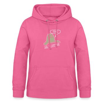 Niedlicher Seehund Mit Nice Seal Of Approval - Frauen Hoodie - Pink - Vorne - AI Model Female 172 light (172cm)
