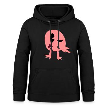 Miros Vogel - Frauen Hoodie - Schwarz - Vorne - AI Model Female 172 light (172cm)