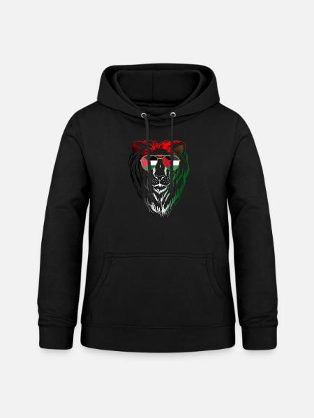 Palästina - Frauen Hoodie - Schwarz