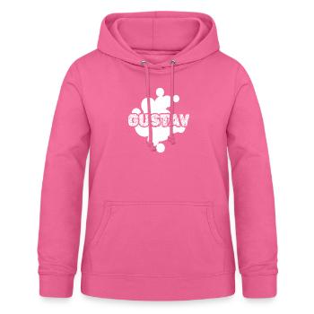 Gift for Gustav - Women's Hoodie - pink - Front - AI Model Female 172 light (172cm)