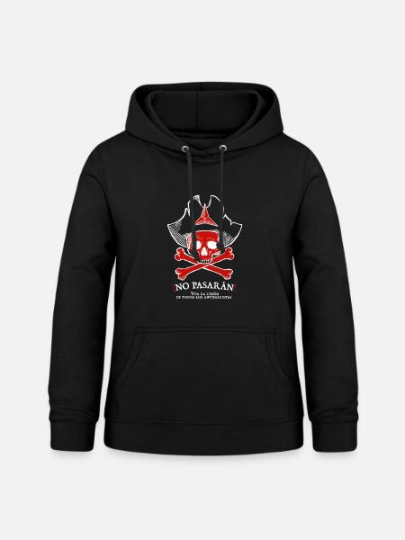 ¡No pasarán! 2 - Frauen Hoodie - Schwarz
