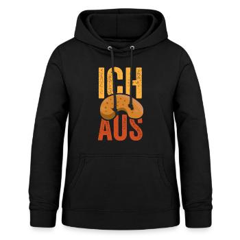 Ich Flipp aus - Frauen Hoodie - Schwarz - Vorne - AI Model Female 172 light (172cm)