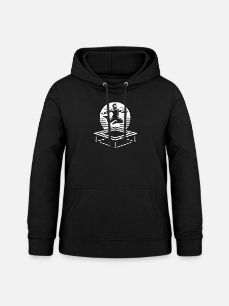 Trampolinspringen - Frauen Hoodie - Schwarz
