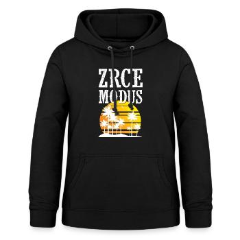 Zrce Mode - Sweat à capuche Femme - noir - Devant - AI Model Female 172 light (172cm)