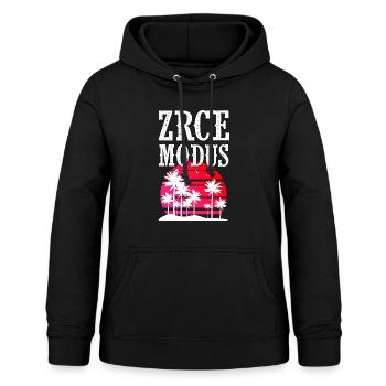 Zrce Mode - Sweat à capuche Femme - noir - Devant - AI Model Female 172 light (172cm)