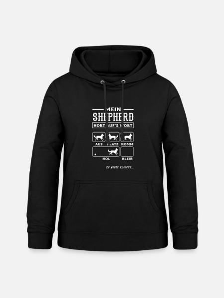 Australian Shepherd - Mein treuer Aussie - Frauen Hoodie - Schwarz