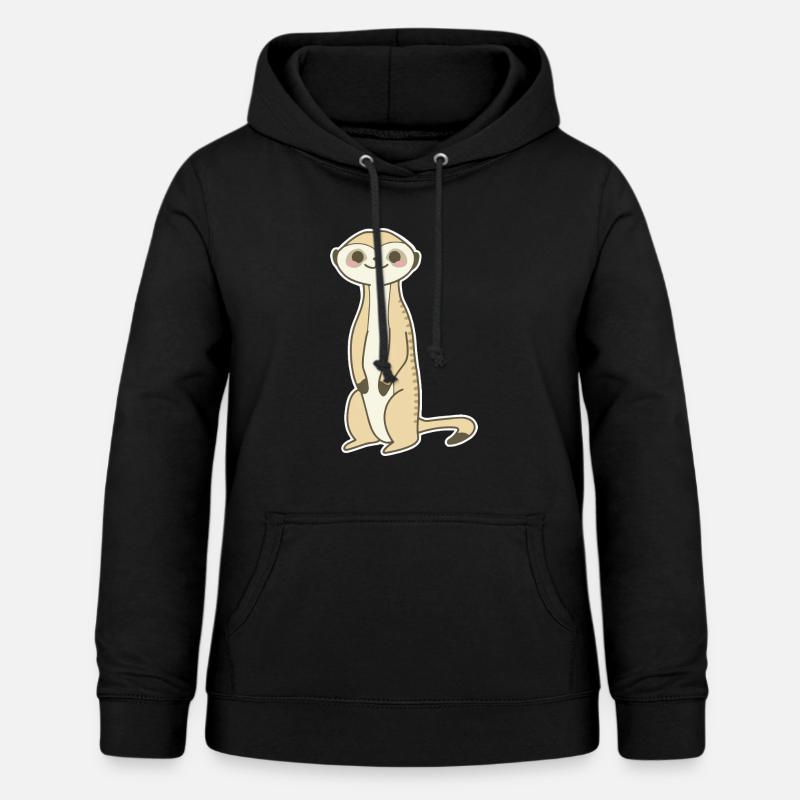 Suricates - Sweat à capuche Femme - noir