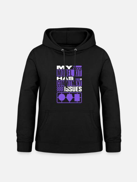 Model Kit Commitment - Frauen Hoodie - Schwarz