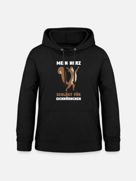 Erdmännchen - Frauen Hoodie - Schwarz