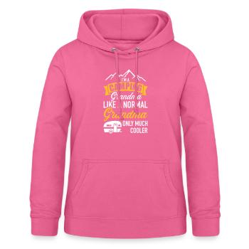 Caravane - Sweat à capuche Femme - rose - Devant - AI Model Female 172 light (172cm)