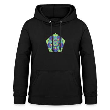 Mandala - Women's Hoodie - black - Front - AI Model Female 172 light (172cm)