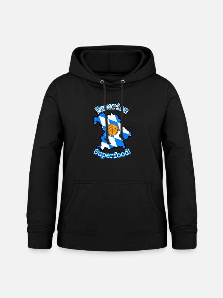 Leberkäse Leberkaas Bavarian - Frauen Hoodie - Schwarz