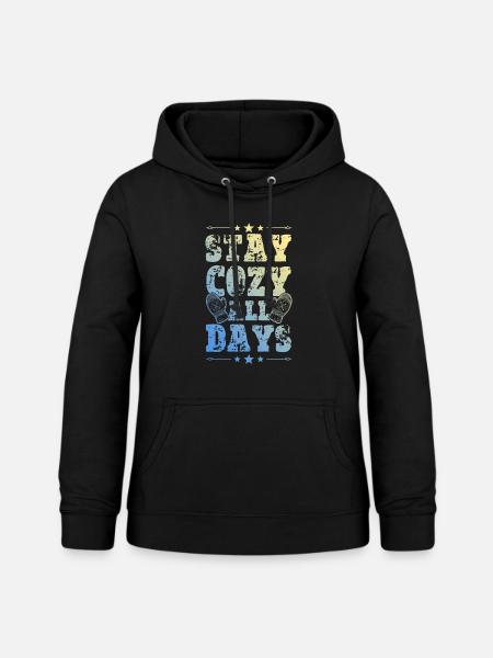 Winter Kalt - Frauen Hoodie - Schwarz