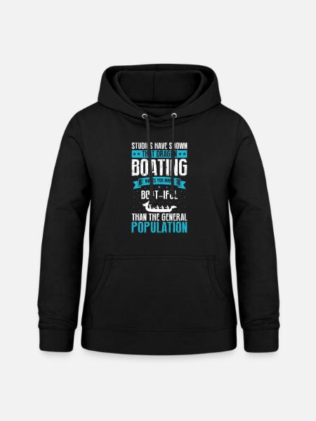 Drachenboot Trainer und Drachenboot - Frauen Hoodie - Schwarz