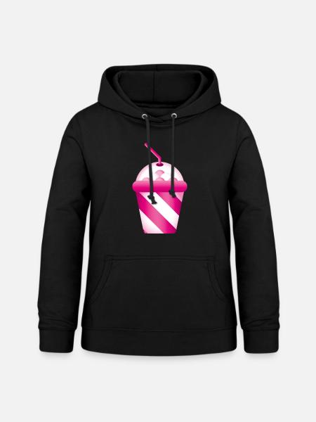 Smiley Shake - Frauen Hoodie - Schwarz