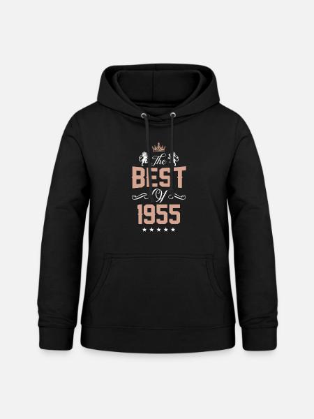 1955 best of - Frauen Hoodie - Schwarz