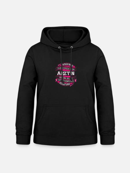 Ärztin - Frauen Hoodie - Schwarz