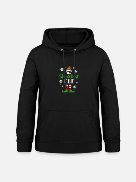 Elfe Elf Weihnachtsgeschenk - Frauen Hoodie - Schwarz