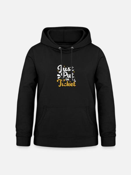 Tech Support - Frauen Hoodie - Schwarz