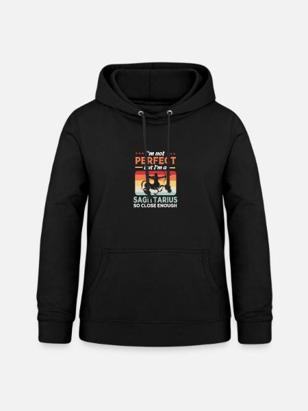 Sternzeichen Schütze - Frauen Hoodie - Schwarz