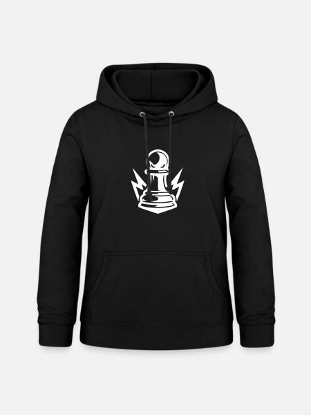 Schach Bauer - Frauen Hoodie - Schwarz