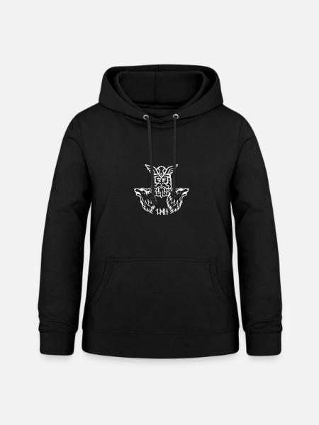 Celtic Irland Wikinger Keltisch Knoten Muster - Frauen Hoodie - Schwarz