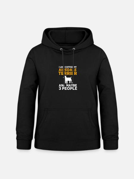 Airedale Terrier - Frauen Hoodie - Schwarz