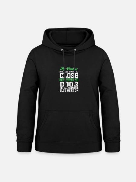 Aufzug - Frauen Hoodie - Schwarz