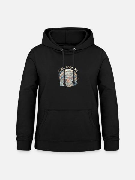 Tide Pooling Tide Pool - Frauen Hoodie - Schwarz