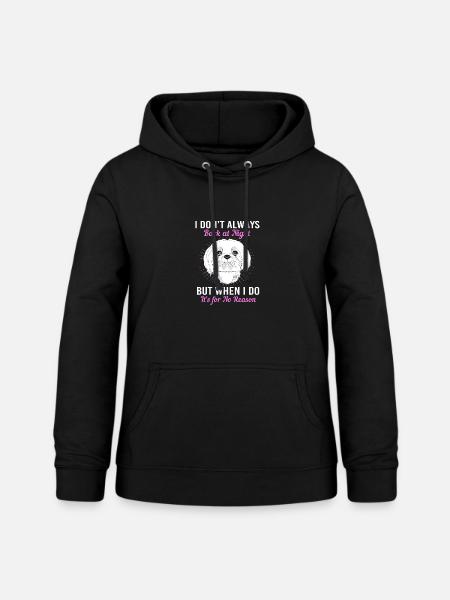 Lhasa Apso - Frauen Hoodie - Schwarz