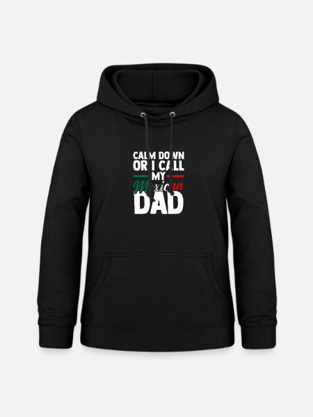 Mexican Dad Father Mexico - Frauen Hoodie - Schwarz