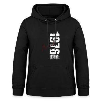 50. Geburtstag Geschenk Mann Frau März 1976 - Frauen Hoodie - Schwarz - Vorne - AI Model Female 172 light (172cm)