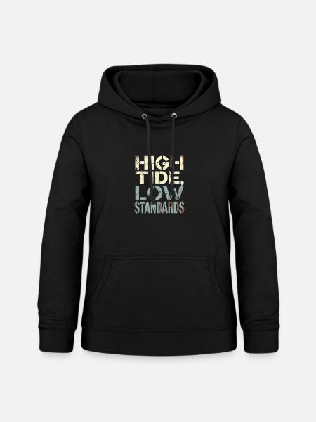 Seefahrer Design - Frauen Hoodie - Schwarz
