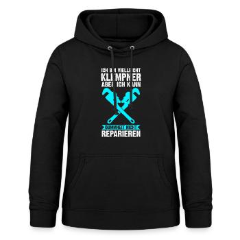 Klempner Beruf Sanitär Geschenk - Frauen Hoodie - Schwarz - Vorne - AI Model Female 172 light (172cm)