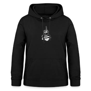 Encourager la lutte pour le cadeau du cancer à n'importe qui - Sweat à capuche Femme - noir - Devant - AI Model Female 172 light (172cm)