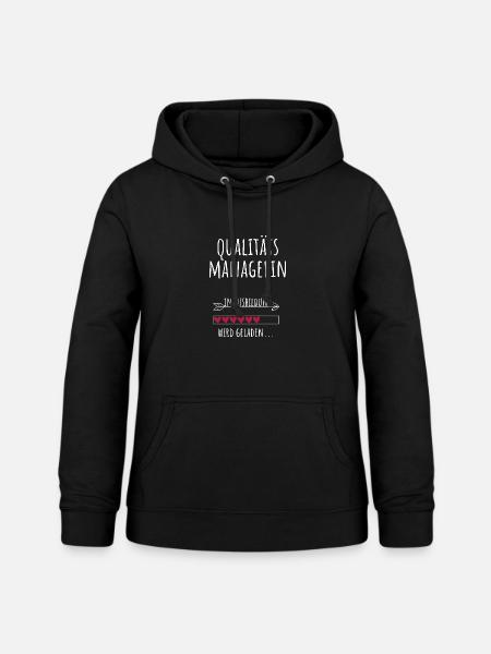 Qualitätsmanagerin Qualitätsmanagement Studium - Frauen Hoodie - Schwarz