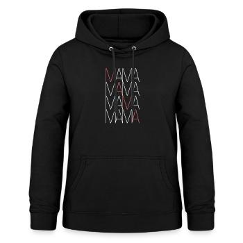 Mama ist die Beste – Muttertag - Frauen Hoodie - Schwarz - Vorne - AI Model Female 172 light (172cm)