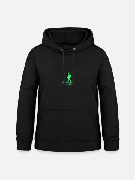 Exe Echse ausführen Admin Sysadmin Geschenk - Frauen Hoodie - Schwarz