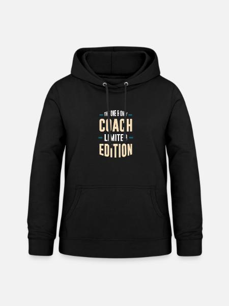 Limitierte Coach Edition - Frauen Hoodie - Schwarz