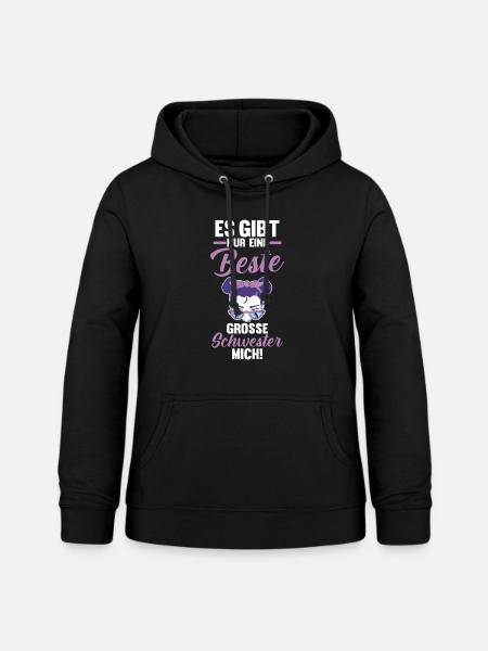Beste Schwester - Frauen Hoodie - Schwarz