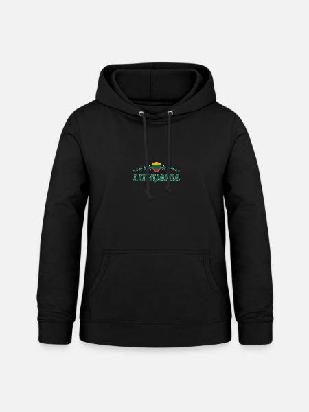 Litauen - Frauen Hoodie - Schwarz